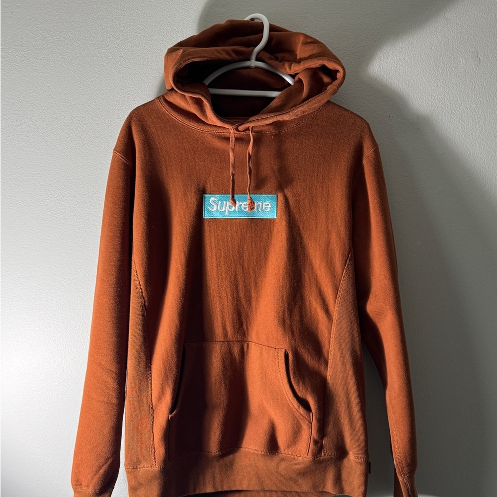 Supreme Box Logo "Rust" Hooded
Sweatshirt (FW17)